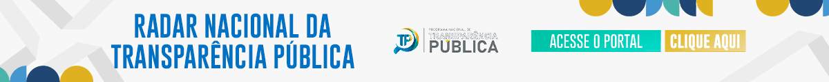 Banner do Radar Nacional da Transparência Pública
